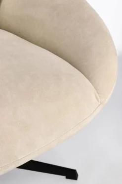 Hot Bizzotto POLTRONA GIREVOLE VIOLANTE PERLA