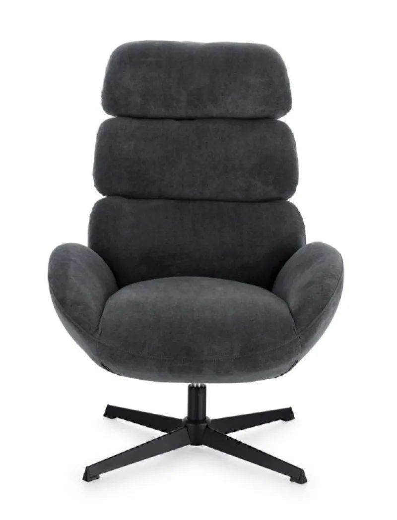 Sale Bizzotto POLTRONA GIREVOLE VIOLANTE NERO