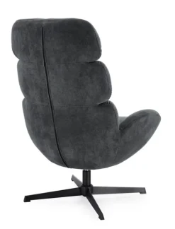 Sale Bizzotto POLTRONA GIREVOLE VIOLANTE NERO