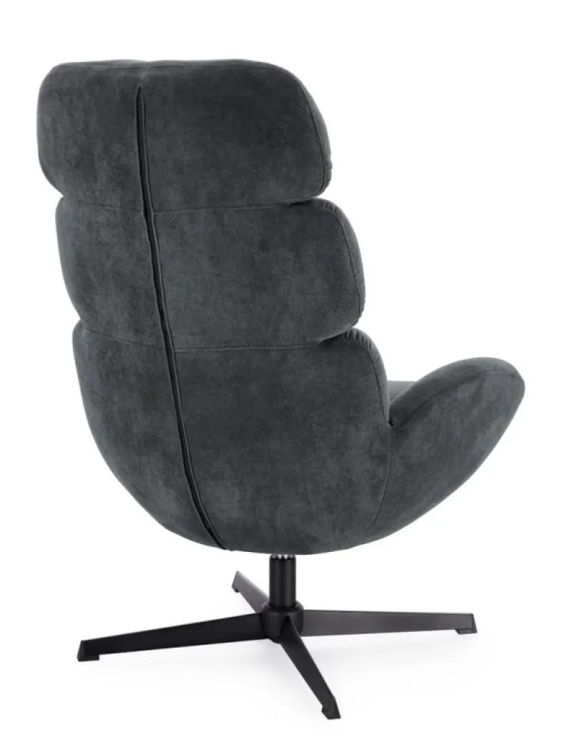 Sale Bizzotto POLTRONA GIREVOLE VIOLANTE NERO