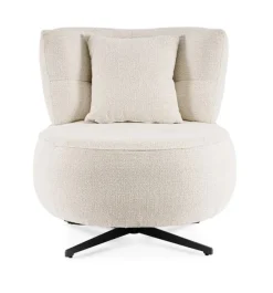 Discount Bizzotto POLTRONA GONNIE ECRU' PUNTINATO