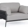 Online Bizzotto POLTRONA IN ALLUMINIO ANTRACITE QS22/GRAPHITE- PARDIS