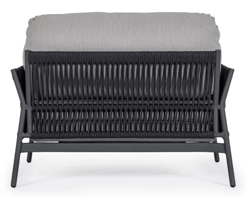 Online Bizzotto POLTRONA IN ALLUMINIO ANTRACITE QS22/GRAPHITE- PARDIS