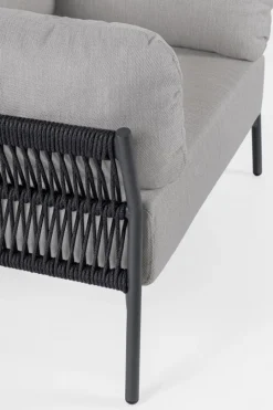 Online Bizzotto POLTRONA IN ALLUMINIO ANTRACITE QS22/GRAPHITE- PARDIS