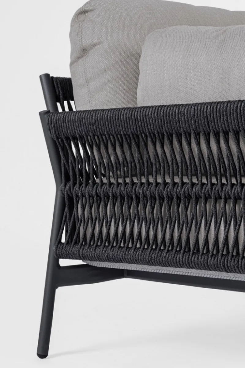 Online Bizzotto POLTRONA IN ALLUMINIO ANTRACITE QS22/GRAPHITE- PARDIS