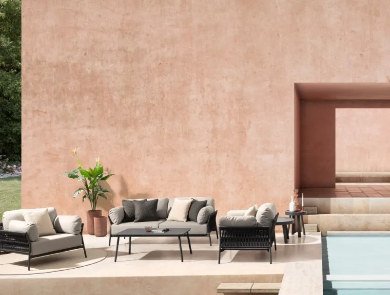 Online Bizzotto POLTRONA IN ALLUMINIO ANTRACITE QS22/GRAPHITE- PARDIS