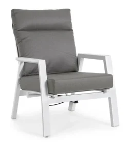New Bizzotto POLTRONA IN ALLUMINIO BIANCO JX11 - KLEDI