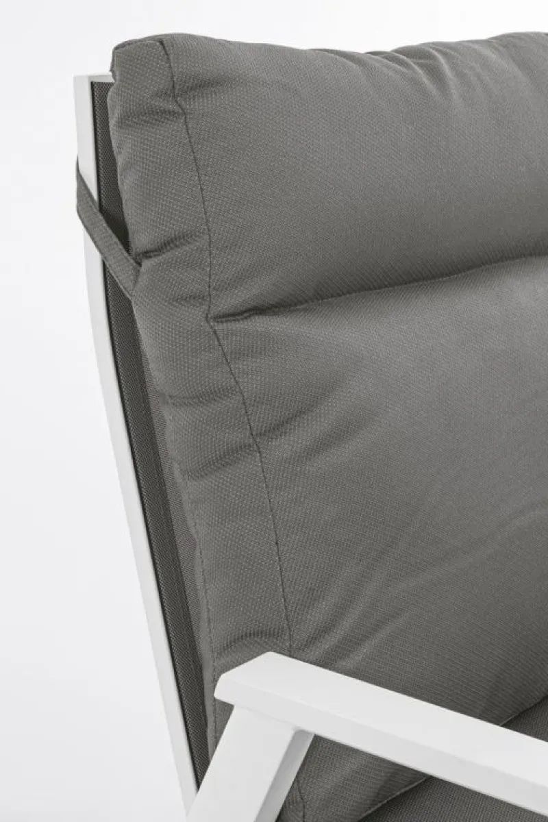 New Bizzotto POLTRONA IN ALLUMINIO BIANCO JX11 - KLEDI