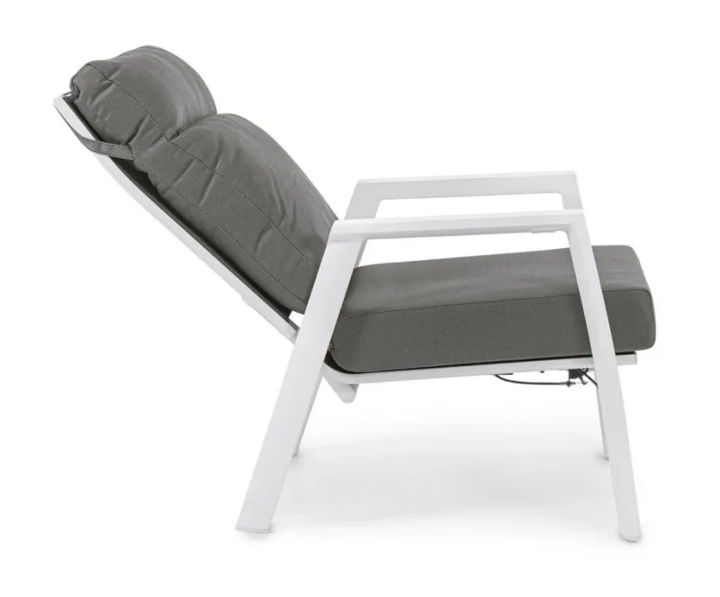 New Bizzotto POLTRONA IN ALLUMINIO BIANCO JX11 - KLEDI