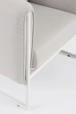 Outlet Bizzotto POLTRONA IN ALLUMINIO SABBIA - PIXEL