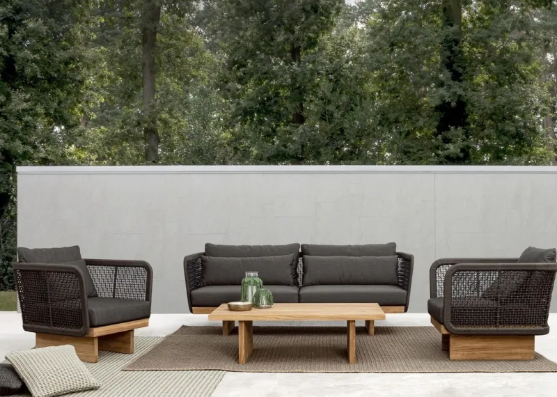 Online Bizzotto POLTRONA IN CORDA PER ESTERNO - XYLIA DARK