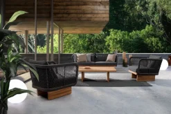 Online Bizzotto POLTRONA IN CORDA PER ESTERNO - XYLIA DARK