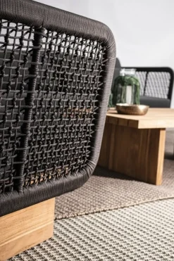 Online Bizzotto POLTRONA IN CORDA PER ESTERNO - XYLIA DARK