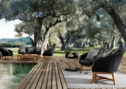 Outlet Bizzotto POLTRONA IN CORDA PER ESTERNO ANTRACITE - COACHELLA