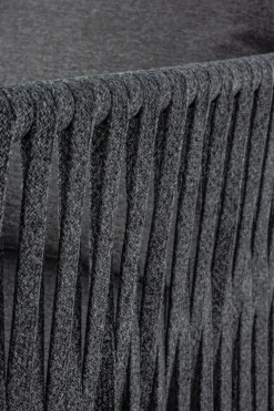 Discount Bizzotto POLTRONA IN CORDA PER ESTERNO ANTRACITE WG21 - FLORENCIA