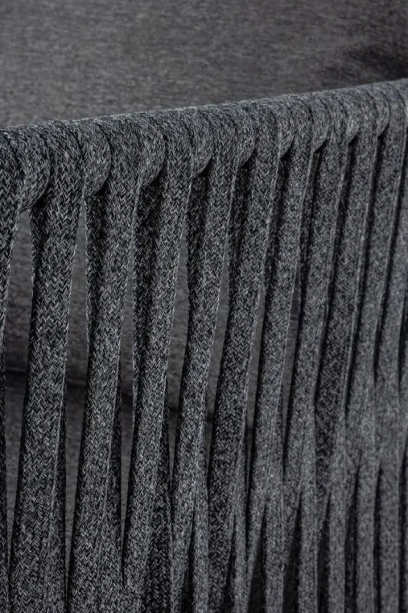 Discount Bizzotto POLTRONA IN CORDA PER ESTERNO ANTRACITE WG21 - FLORENCIA