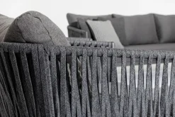 Discount Bizzotto POLTRONA IN CORDA PER ESTERNO ANTRACITE WG21 - FLORENCIA