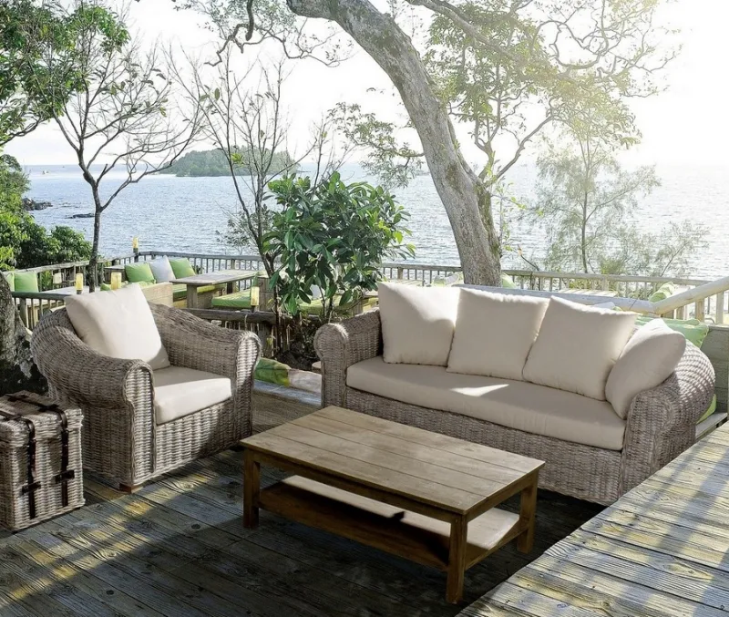 Clearance Bizzotto POLTRONA IN FIBRE NATURALI - COBA