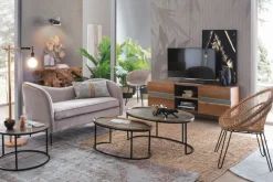 Clearance Bizzotto POLTRONA IN FIBRE NATURALI - ESTEBAN