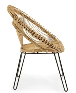 Clearance Bizzotto POLTRONA IN FIBRE NATURALI - ESTEBAN