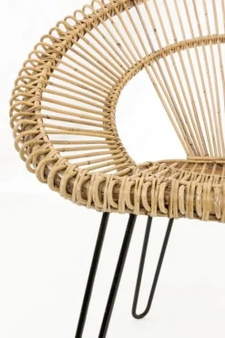 Clearance Bizzotto POLTRONA IN FIBRE NATURALI - ESTEBAN