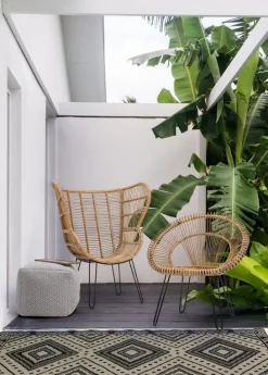 Clearance Bizzotto POLTRONA IN FIBRE NATURALI - ESTEBAN