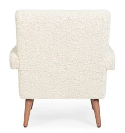 New Bizzotto POLTRONA IN LEGNO BIANCA - BERNA