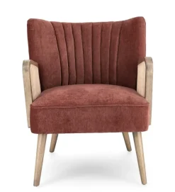 Sale Bizzotto POLTRONA IN LEGNO MATTONE - VIRNA