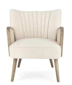 Clearance Bizzotto POLTRONA IN LEGNO NATURAL - VIRNA