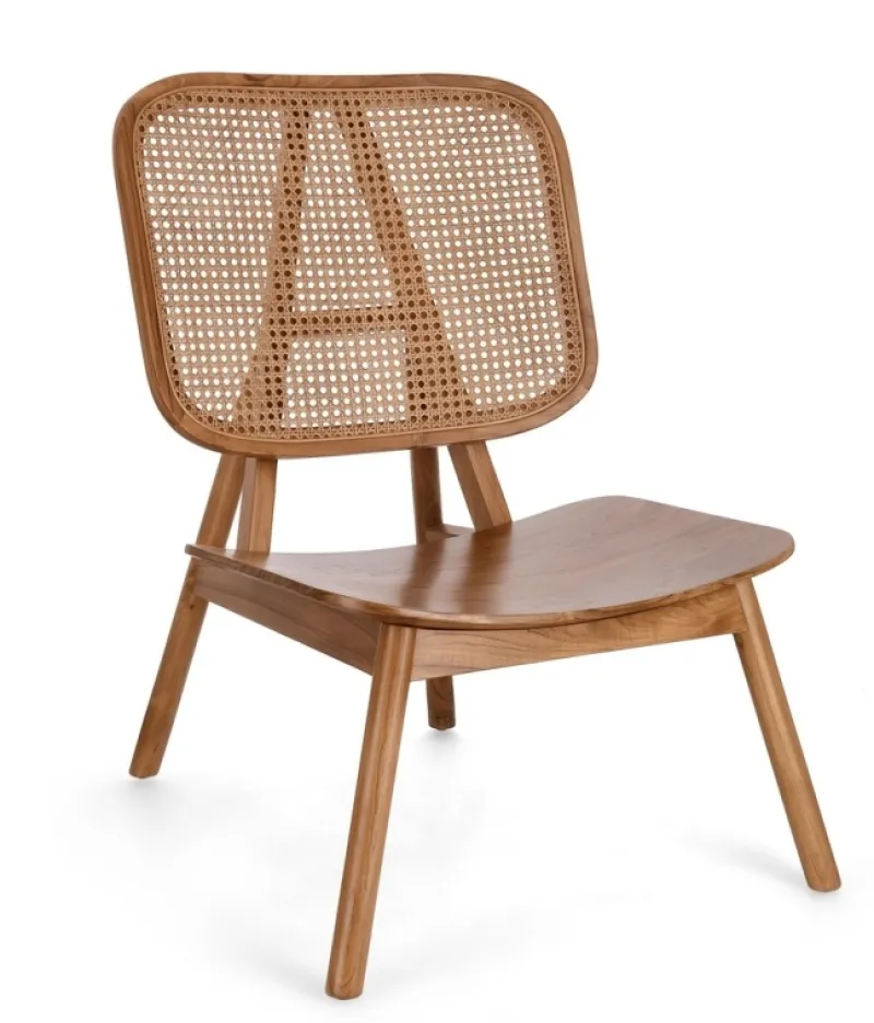 Discount Bizzotto POLTRONA IN LEGNO NATURALE - YVES