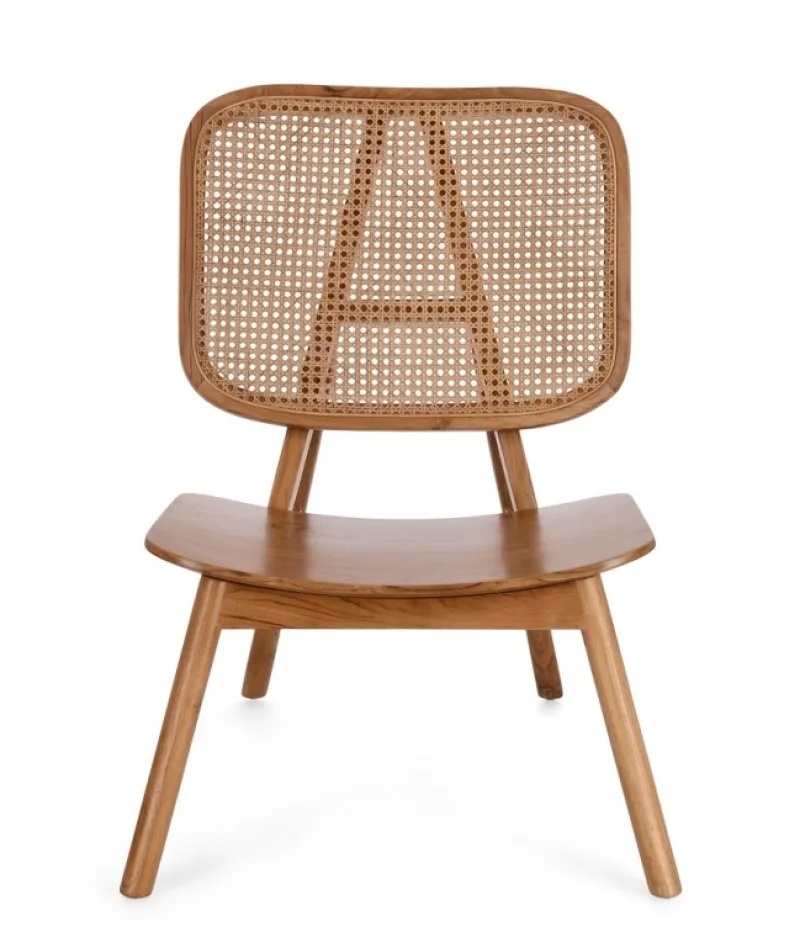 Discount Bizzotto POLTRONA IN LEGNO NATURALE - YVES