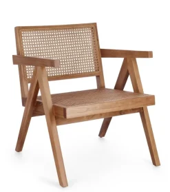 Outlet Bizzotto POLTRONA IN LEGNO NATURALE - GALIA