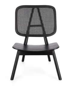 Outlet Bizzotto POLTRONA IN LEGNO NERO - YVES