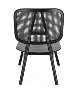 Outlet Bizzotto POLTRONA IN LEGNO NERO - YVES