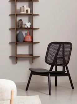 Outlet Bizzotto POLTRONA IN LEGNO NERO - YVES