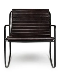 Outlet Bizzotto POLTRONA IN PELLE NERA - KARISMA