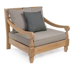 Bizzotto POLTRONA IN TEAK SFODERABILE - BALI FSC