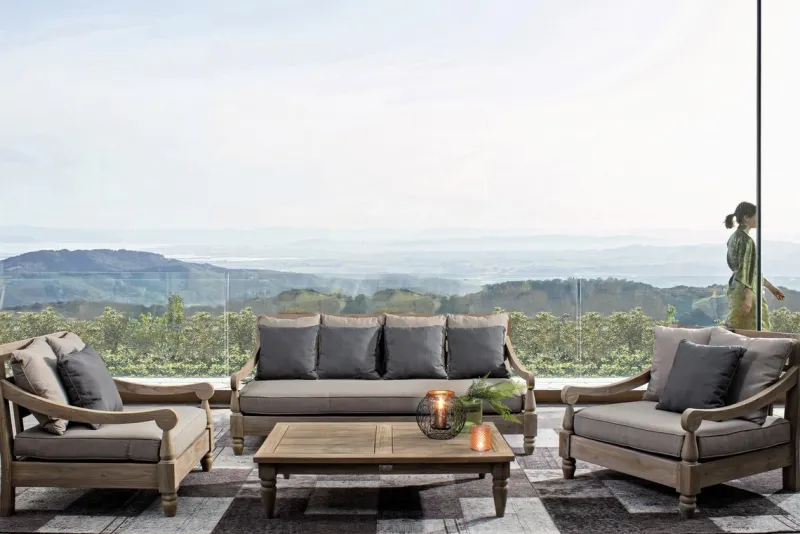 Bizzotto POLTRONA IN TEAK SFODERABILE - BALI FSC