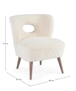 Discount Bizzotto POLTRONA IN TESSUTO - CORTINA