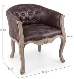 Sale Bizzotto POLTRONA IN TESSUTO - DIVA