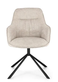 Sale Bizzotto POLTRONA IN TESSUTO AVORIO - GRANT