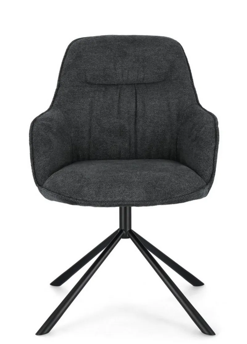 New Bizzotto POLTRONA IN TESSUTO DARK - GRANT