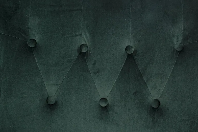 Clearance Bizzotto POLTRONA IN VELLUTO VERDE - FARIDA