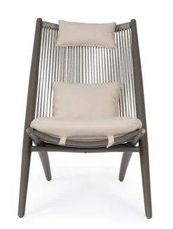 Bizzotto POLTRONA LOUNGE C-C ALOHA COCOA