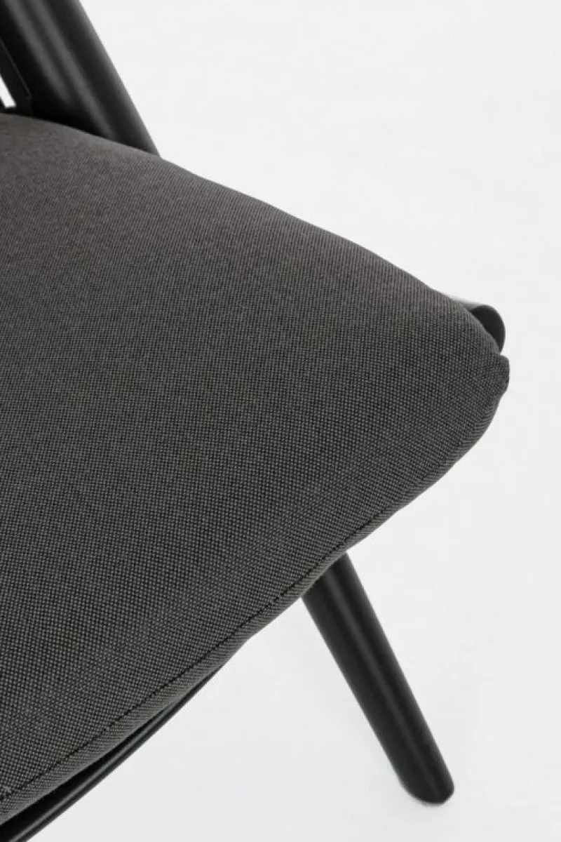 Sale Bizzotto POLTRONA LOUNGE IN CORDA PER ESTERNO NERO XK0Y - ALOHA NEW