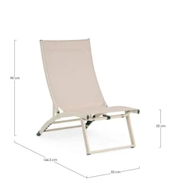 Best Bizzotto POLTRONA LOUNGE RECL. TAYLOR WHISPER