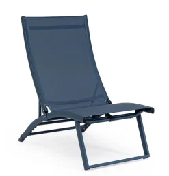 Online Bizzotto POLTRONA LOUNGE RECLINABILE NAVY - TAYLOR