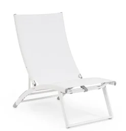 Sale Bizzotto POLTRONA LOUNGE RECLINABILE BIANCA - TAYLOR