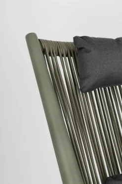 Outlet Bizzotto POLTRONA LOUNGE VERDE - ALOHA