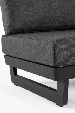 Best Bizzotto POLTRONA MODULARE IN ALLUMINIO ANTRACITE WG21 - INFINITY